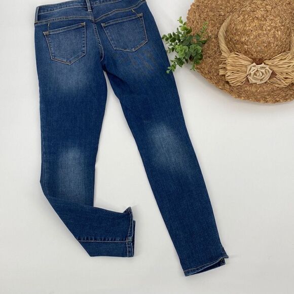 Mossimo Mid-Rise Jegging with Paint Splatter ankle Slit Detail 0/25 - Picture 7 of 11